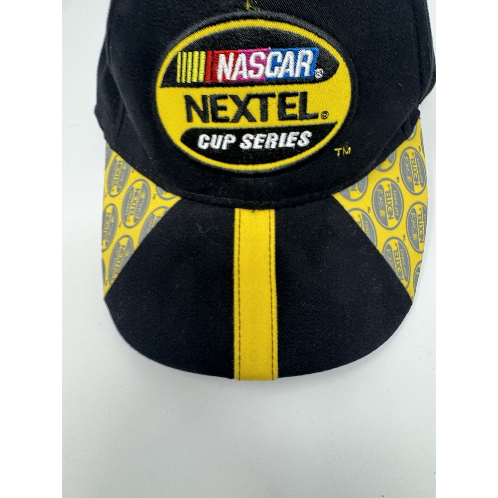 NASCAR Racing Nextel Cup Series ISC Black‎ Strapback Hat Cap - Picture 2 of 9